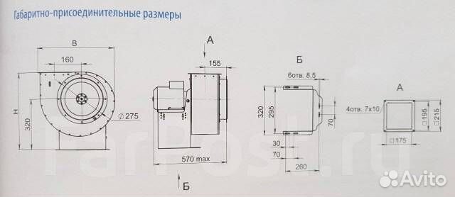 Вентилятор радиальный среднего давления (вц 14-46