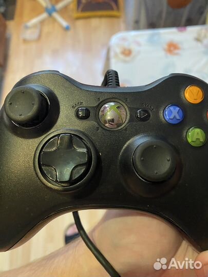 Геймпад xbox 360 проводной