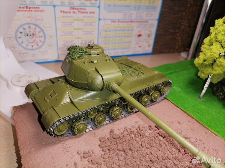 2 диорамы Ис-2 и т-34