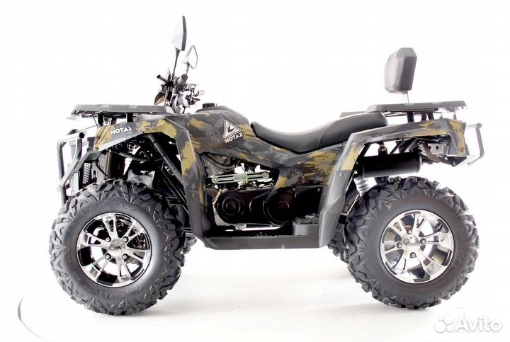 Квадроцикл 300 кубов Motax Grizlik желтый