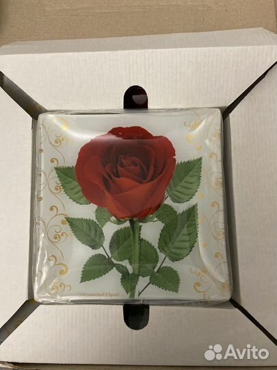 Набор квадратных тарелок