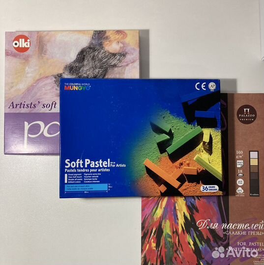 Пастель сухая mungyo, olki