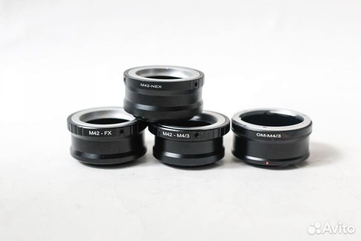 Переходники Canon Nikon Sony Pentax Fujifilm / M42