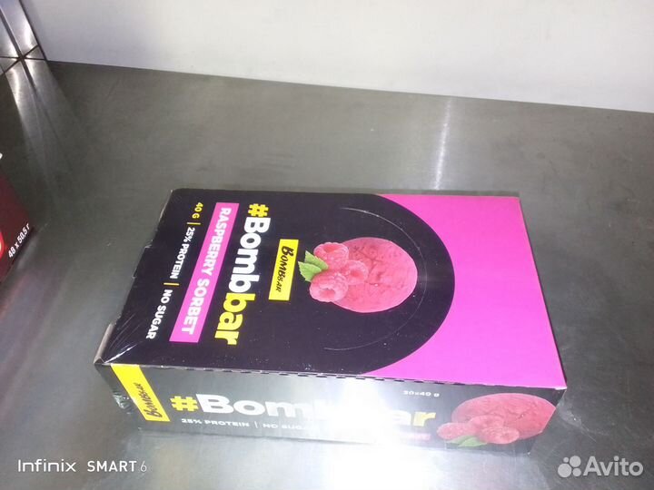 Протеиновые батончики bombbar