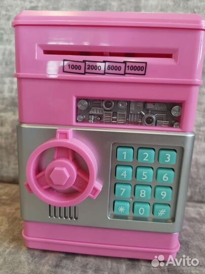 Игрушка новая копилка сейф