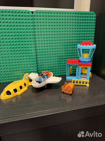 Lego duplo самолет аэропорт