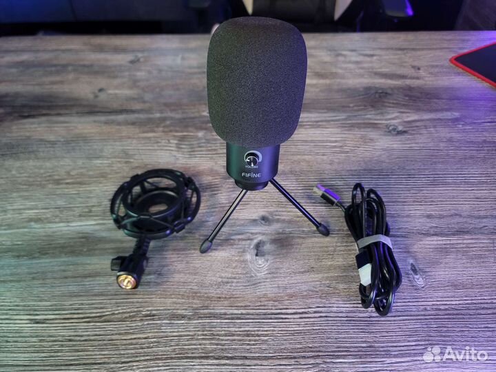 Студийный микрофон FiFine 669 USB