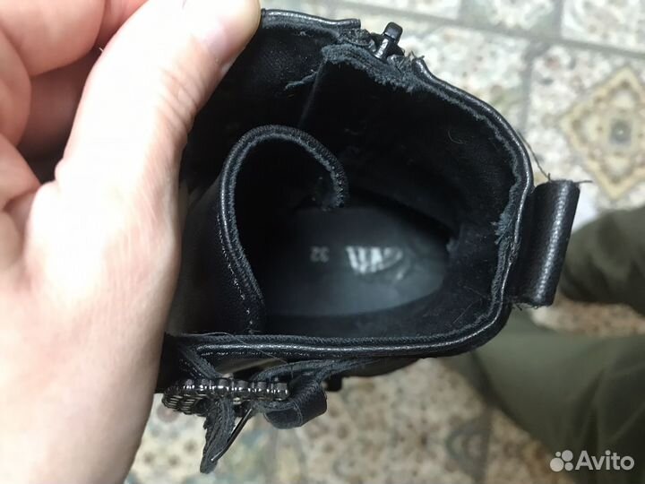 Ботинки демисезонные для девочки 34