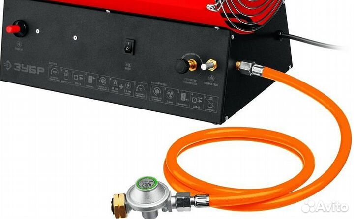 Газовая тепловая пушка зубр 80 кВт тпг-80