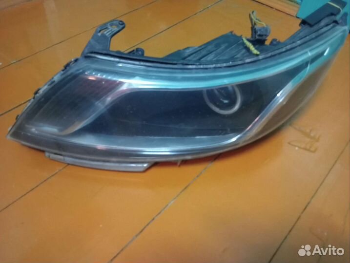 Фары ксенона линзовые Киа rio 3