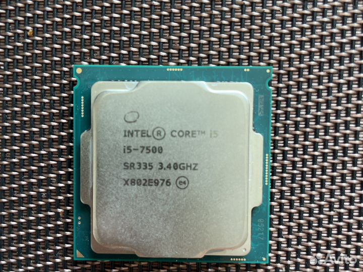 Процессор intel core i5 7500 LGA 1151