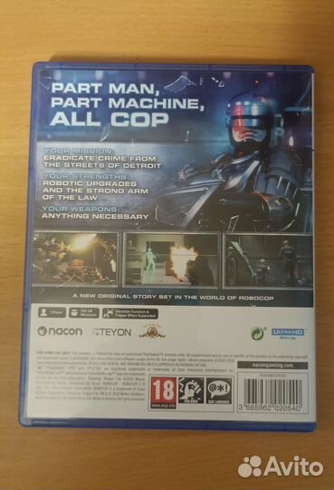 Robocop rogue city ps5 диск