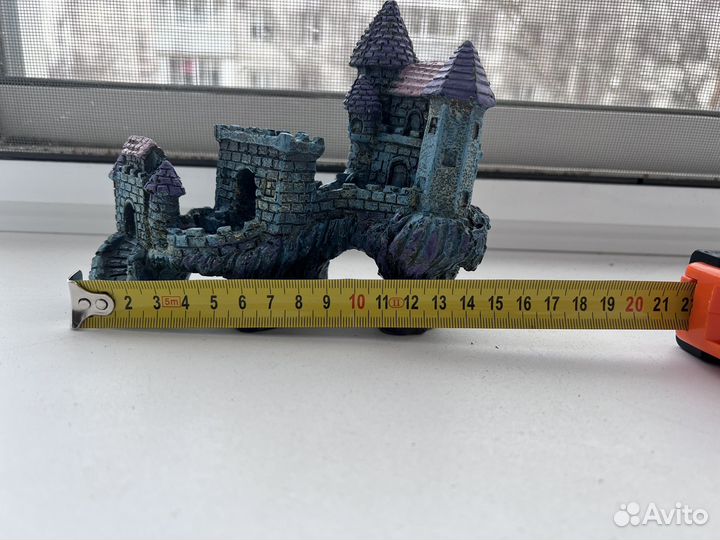 Грот замок в аквариум