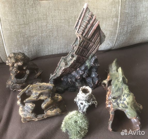 Грот для аквариума