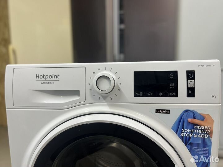 Стиральная машинка hotpoint ariston 9 кг