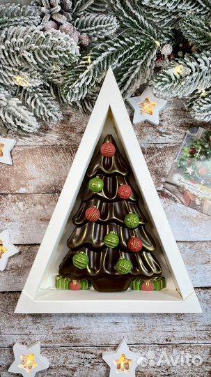 Новый год. Торт елка. Елочка с шоколадом