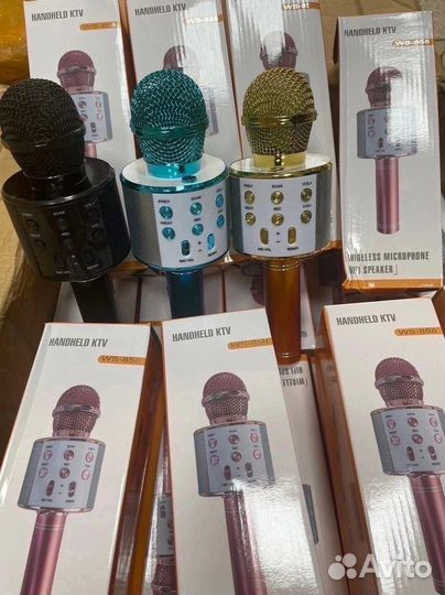 Беспроводной караоке-микрофон Bluetooth