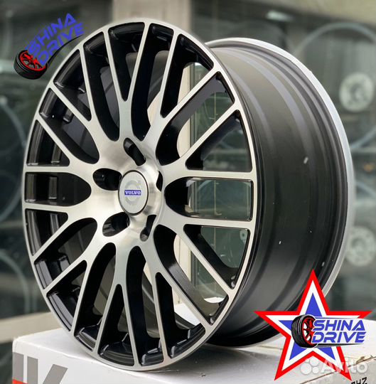 Диски Volvo R18 5x108 Black Groove Gloss