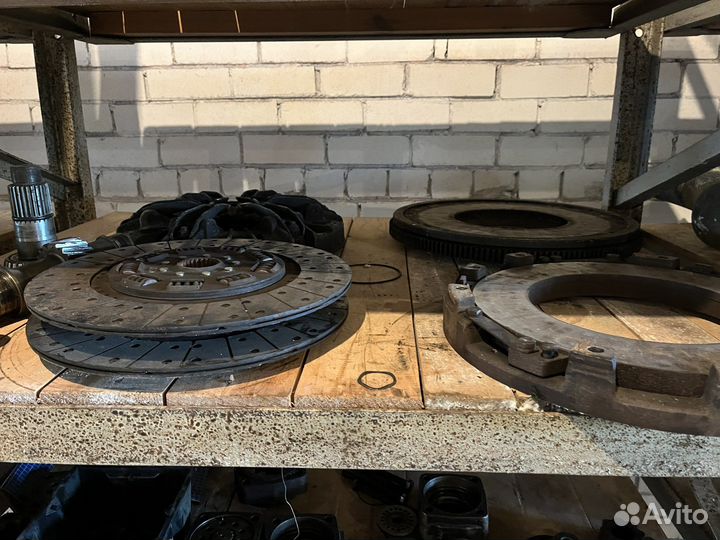 Сцепление scania двухдисковое