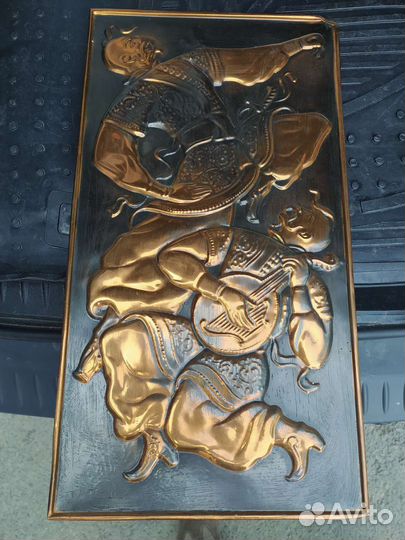 Картины медная чеканка