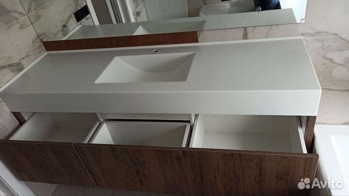 Столешница для ванной