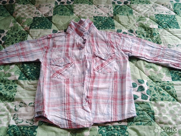 Рубашки для мальчика на рост 140-146