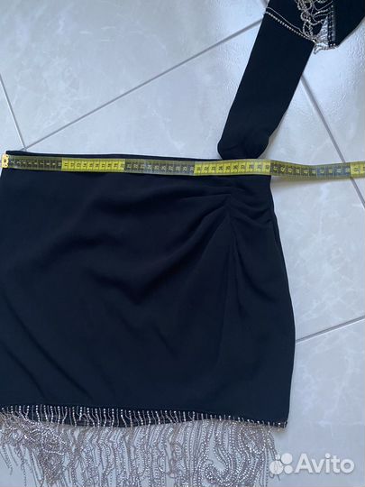Юбка черная праздничная