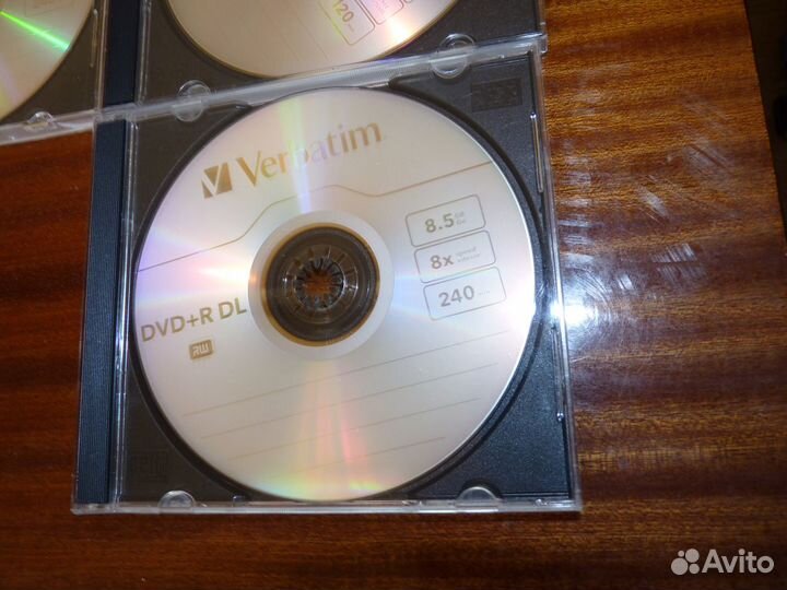 Болванки Verbatim CD-R и DVD-R