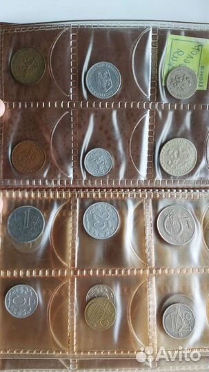 Монеты Чехословакия