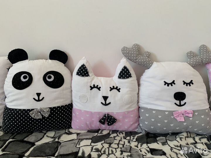 Бортики на кроватку