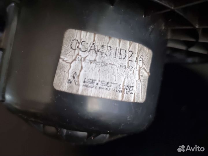 Вентилятор печки оригинал на mitsubishi outlander