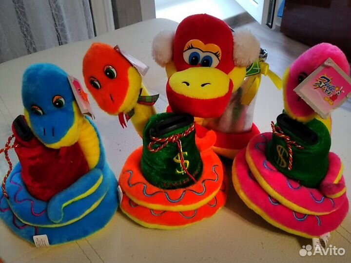 Новая мягкая игрушка змея