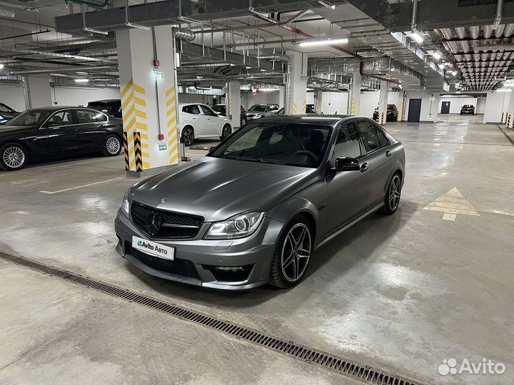 Mercedes-Benz C-класс AMG 6.2 AT, 2013, 165 000 км