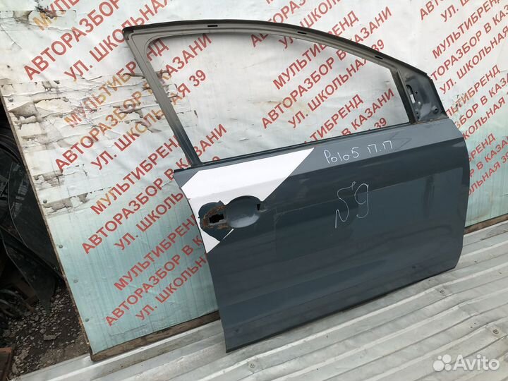 Дверь передняя правая Фольксваген Поло 5