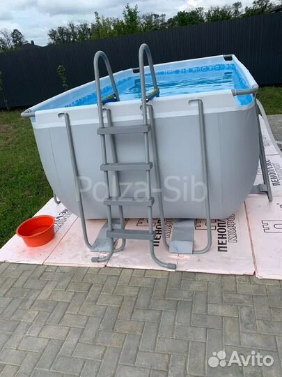 Каркасный бассейн 412х201х122 Песочный фильтр