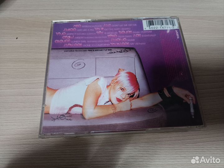 Cd диск Pink - Missundaztood