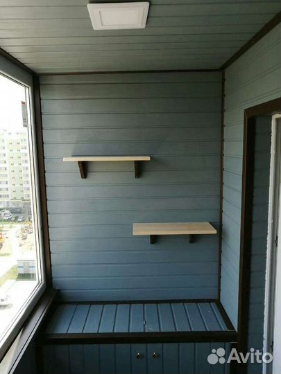 Обшивка балконов и лоджий