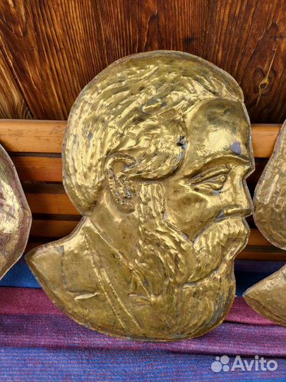 Ленин, Маркс, Энгельс чеканка