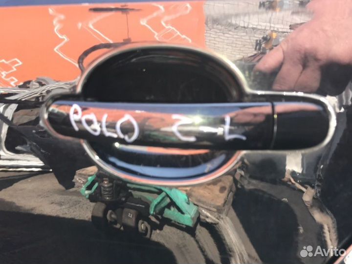 Ручка двери внешняя задняя левая Volkswagen Polo