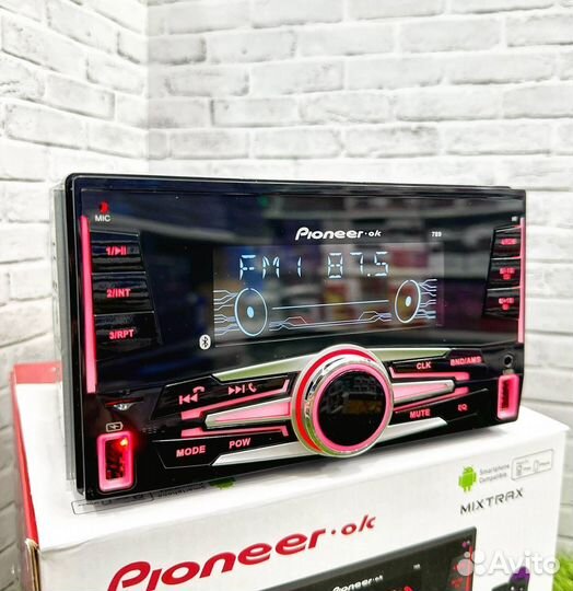 Магнитола 2 din pioneer 4RCA DSP арт704