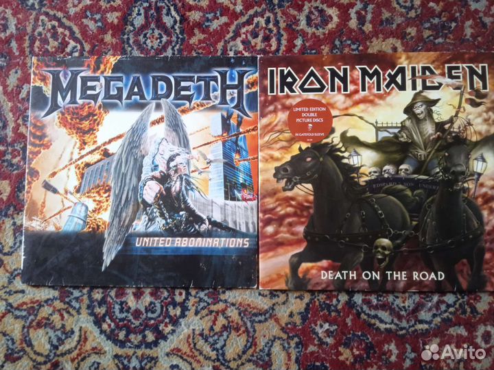 Виниловые пластинки рок