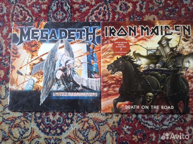 Виниловые пластинки рок