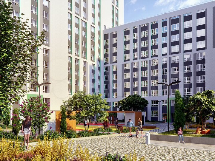 1-к. квартира, 37,4 м², 9/19 эт.