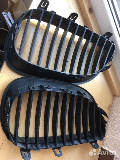 Решетка радиатора, ноздри бмв е60