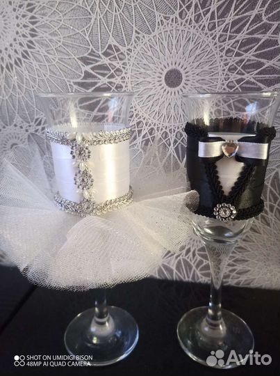 Свадебные фужеры