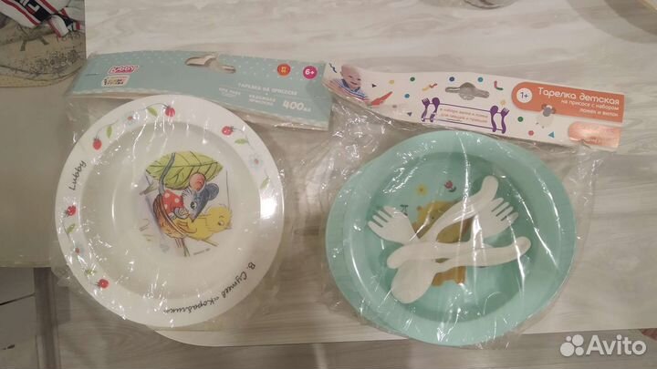 Детский столовый набор (2шт.)