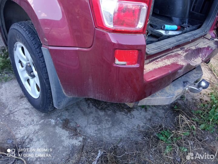 Задний бампер Сузуки Гранд витара дорестайлинг