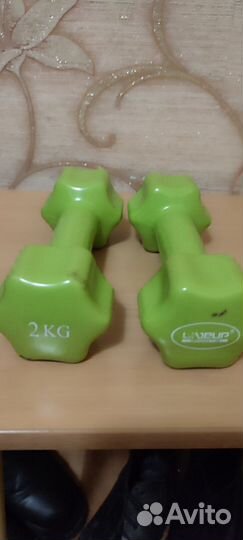 Гантели 2 кг