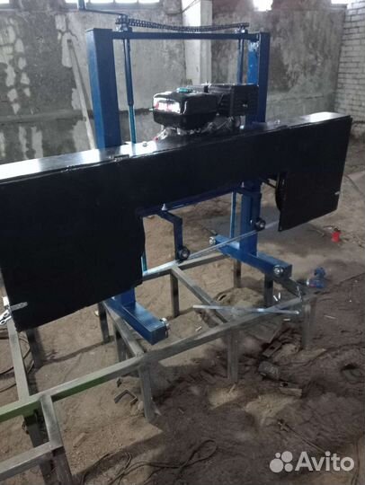 Бензиновая ленточная пилорама