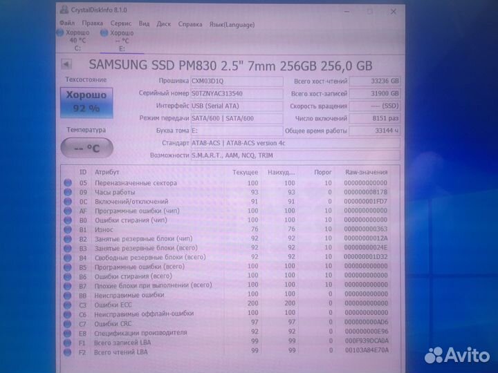 Жесткие диски 128gb-256gb Долговечный MLC память